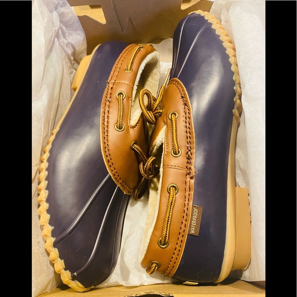 JBU Shoes - JBU by Jambu Women's Gwen Waterproof Duck Shoe Navy Sz#9M New